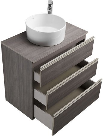Тумба под раковину Roca The Gap 80 A857406402 подвесная Городской дуб 