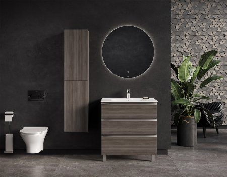 Тумба под раковину Roca The Gap 80 A857406402 подвесная Городской дуб 