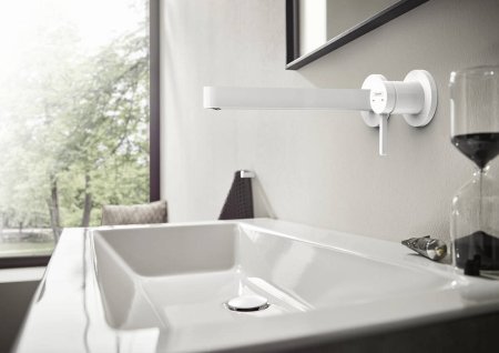 Смеситель Hansgrohe Finoris 76050700 для раковины, белый 