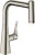Смеситель Hansgrohe Metris M71 73800800 для кухонной мойки, под сталь 