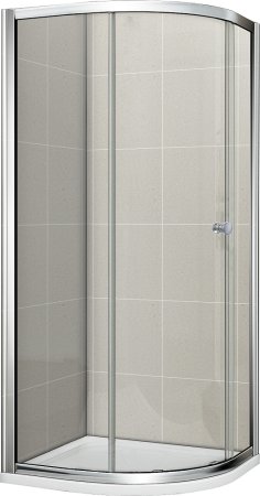 Душевой уголок Cezares Pratico R 1 90 C Cr + душевой трап 