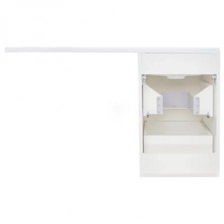 Тумба под раковину Style Line Даллас 100 Люкс Plus подвесная Белая 