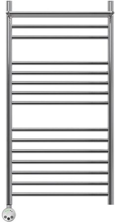 Электрический полотенцесушитель Point Аврора Премиум PN10150SPE П14 500x1000 с полкой левый/правый Хром 