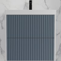 Тумба под раковину Style Line Стокгольм 60 ЛС-00002306 подвесная Графит софт