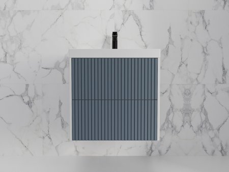 Тумба под раковину Style Line Стокгольм 60 ЛС-00002306 подвесная Графит софт 