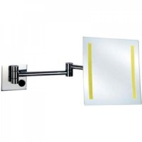 Зеркало косметическое с LED-подсветкой Gappo G6105 хром