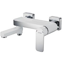Смеситель для ванны Gappo G48 G3248 Белый Хром
