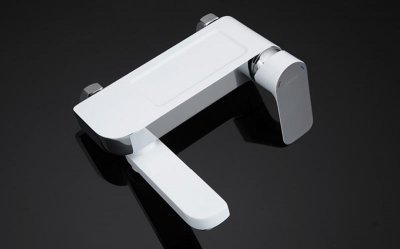 Смеситель для ванны Gappo G48 G3248 Белый Хром 