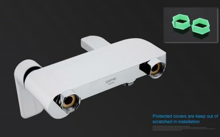 Смеситель для ванны Gappo G48 G3248 Белый Хром 