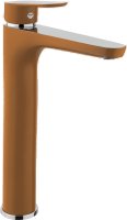 Смеситель для раковины Fiore KEVON CHIC 81MX8119, хром/коричневый