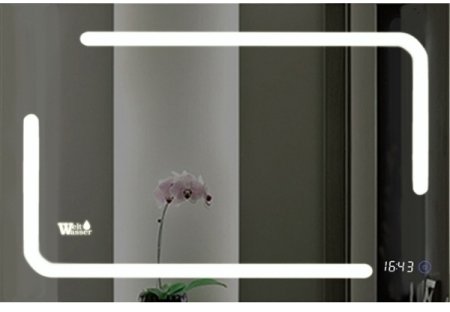 Зеркало WeltWasser Marc 100x80 с подсветкой 10000000966 Хром 