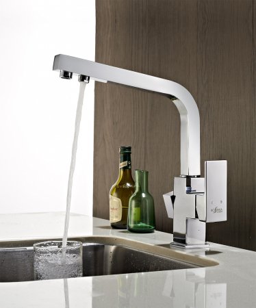 Смеситель для кухни Rossinka Z35-32 Хром 