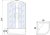 Душевая кабина River Desna XL 80x80 MT 10000006139 с гидромассажем 