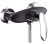 Смеситель Grocenberg GB9001BC для душа, черный/хром 