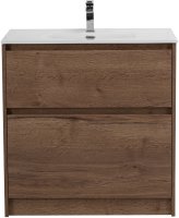 Тумба с раковиной BelBagno KRAFT39-700/390-2C-PIA-RT Rovere Tabacco