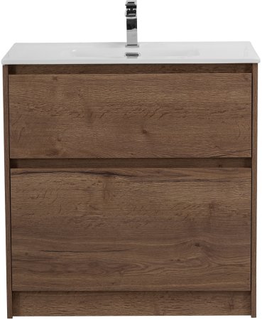 Тумба с раковиной BelBagno KRAFT39-700/390-2C-PIA-RT Rovere Tabacco 