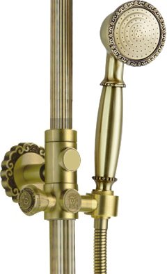 Душевая стойка Zorg Antic A 118 DS-BR 