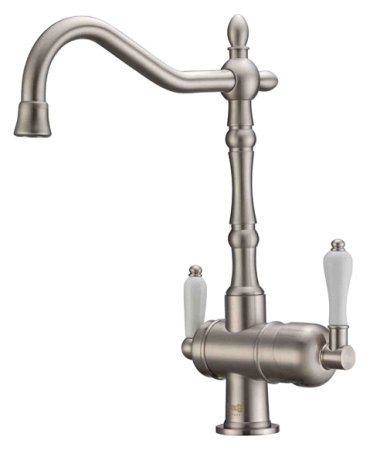 Смеситель для кухонной мойки Zorg Clean Water ZR 326 YF nickel 