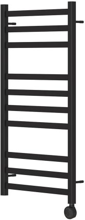 Полотенцесушитель электрический Point Меркурий PN83150BE П10 500x1000, левый/правый, черный 