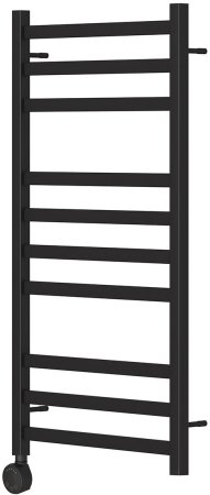 Полотенцесушитель электрический Point Меркурий PN83150BE П10 500x1000, левый/правый, черный 