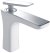 Смеситель для раковины Rose R16F R1601F, белый/хром 