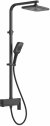 Душевая система Rose R1036H, черный 