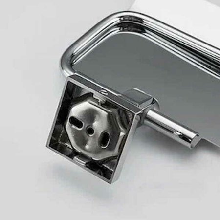 Держатель туалетной бумаги Gappo G38 G3803 с крышкой Хром 