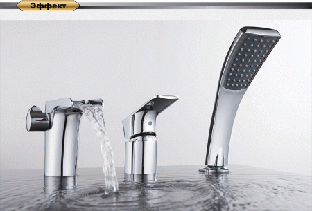 Смеситель для ванны DK Berlin Freie (DA1434201) 