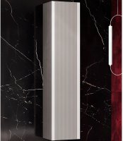 Шкаф пенал Opadiris Рубинно 40 00-00006370 подвесной Серый