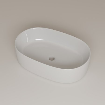 Раковина-чаша Iddis Ray 55 RAYWS13i27 Белая глянцевая 