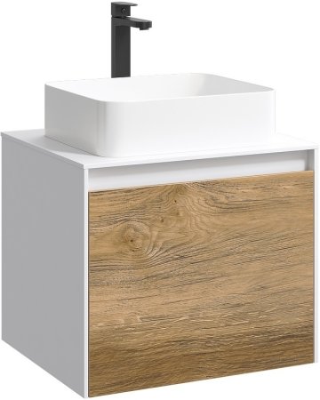 Корпус тумбы под раковину Aqwella 5 Stars Mobi 60 MOB0106W подвесной Белый 