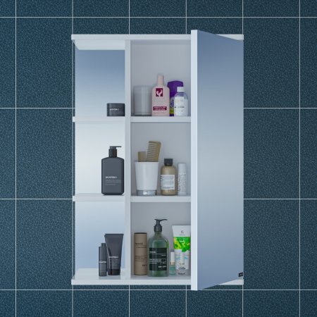 Зеркало-шкаф Санта Ника 50 фацет, правый 