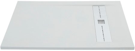 Душевой поддон из искусственного камня Allen Brau Infinity 120x80 8.21002-21 Белый камень 