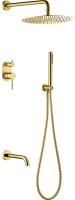 Душевая система Boheme Uno 464-2-G Золото