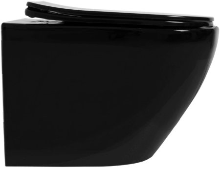 Подвесной безободковый унитаз с сиденьем микролифт Rea Carlo Mini REA-C8936 