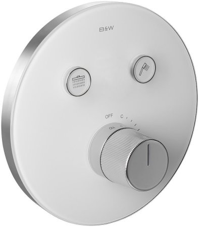 Душевая система Black&White Universe U7776 7776U с термостатом Хром 