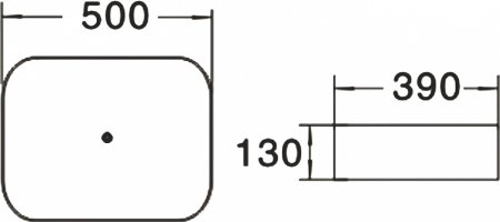 Раковина SantiLine SL-1051MR красная матовая 