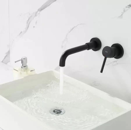 Смеситель для раковины без донного клапана Rea Lungo REA-B0371 