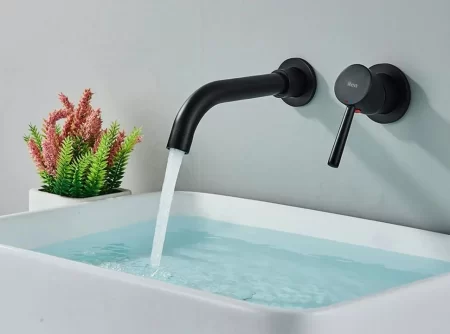 Смеситель для раковины без донного клапана Rea Lungo REA-B0371 