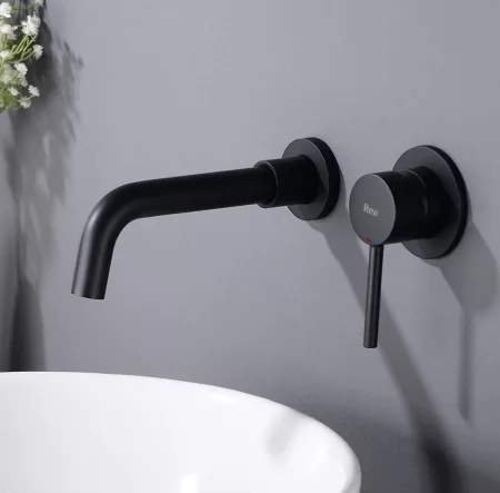 Смеситель для раковины без донного клапана Rea Lungo REA-B0371 