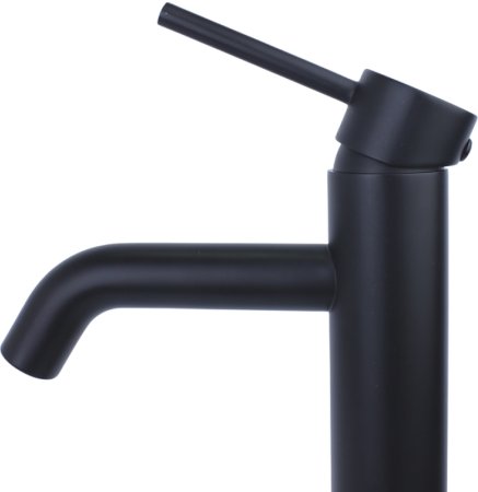 Смеситель для раковины Bronze de Luxe Scandi 1452B Черный матовый 