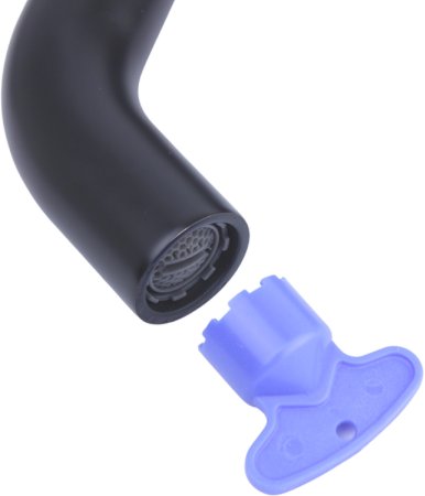 Смеситель для раковины Bronze de Luxe Scandi 1452B Черный матовый 