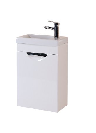 Тумба с раковиной Onika Комо 40.01, белая 