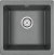 Мойка кухонная Paulmark Brilon PM104546-DG графит 