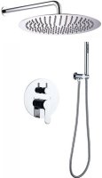 Душевая система Berges Ventas 2R 073003 Хром сильвер