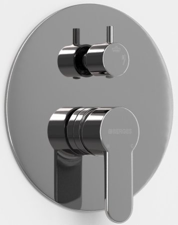 Душевая система Berges Ventas 2R 073003 Хром сильвер 