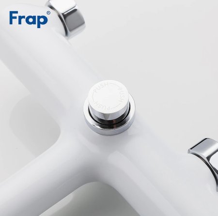 Смеситель для ванны Frap H44-8 F3244-8 Белый Хром 