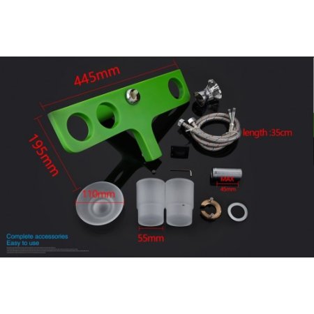 Смеситель для раковина Gappo Gyron G1096-9 зелёный 