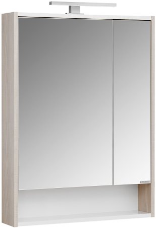 Зеркальный шкаф Aquaton Рико 65 1A215202RIB90 Белый Ясень фабрик 