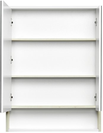 Зеркальный шкаф Aquaton Рико 65 1A215202RIB90 Белый Ясень фабрик 